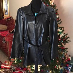 Leather Jacket looks New worn few Times